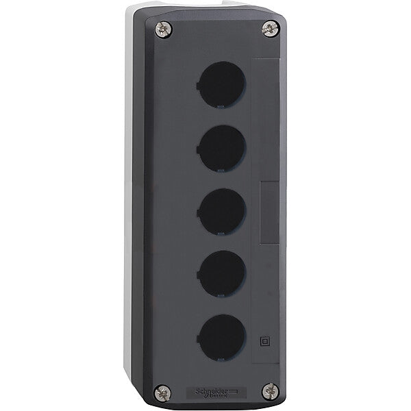 Schneider Electric Leergehäuse 5Stellen RAL 7035/7016 XALD05